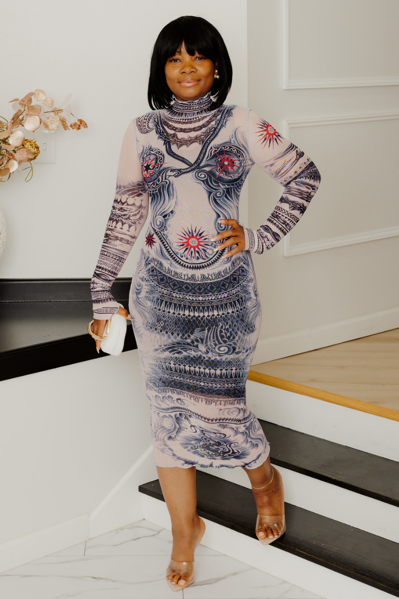 Temptress mesh dress