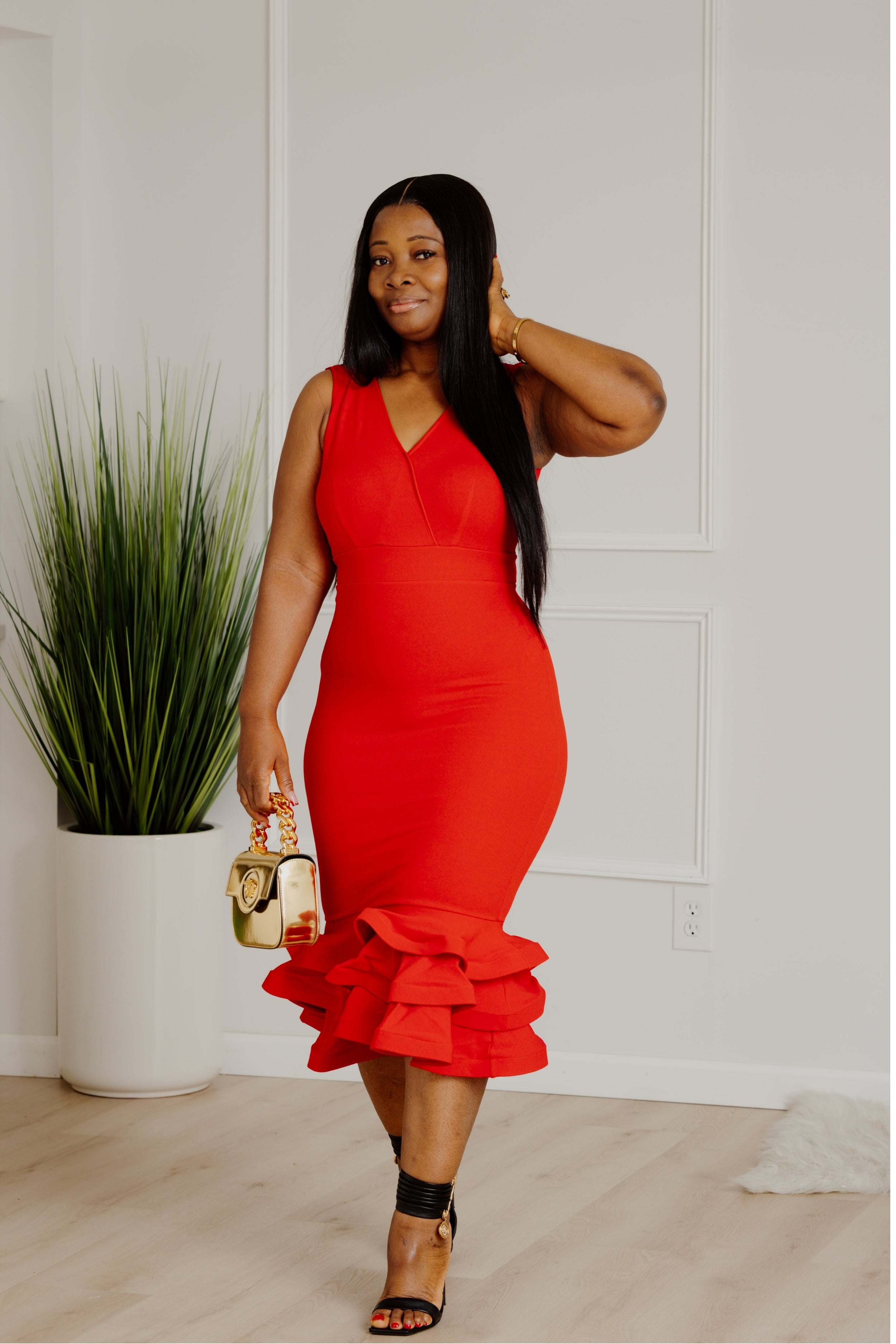 EFFORTLESS CURVE DRESS