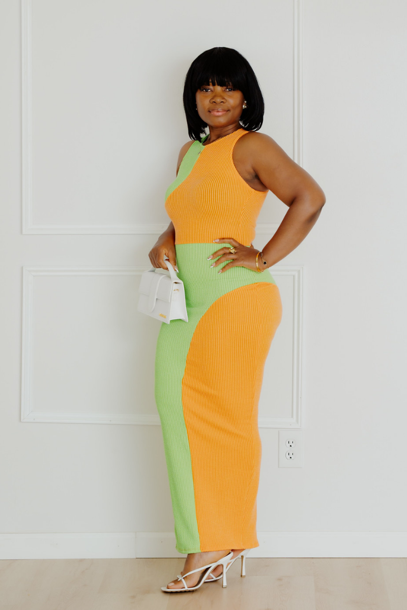 Citrus Bloom Dress
