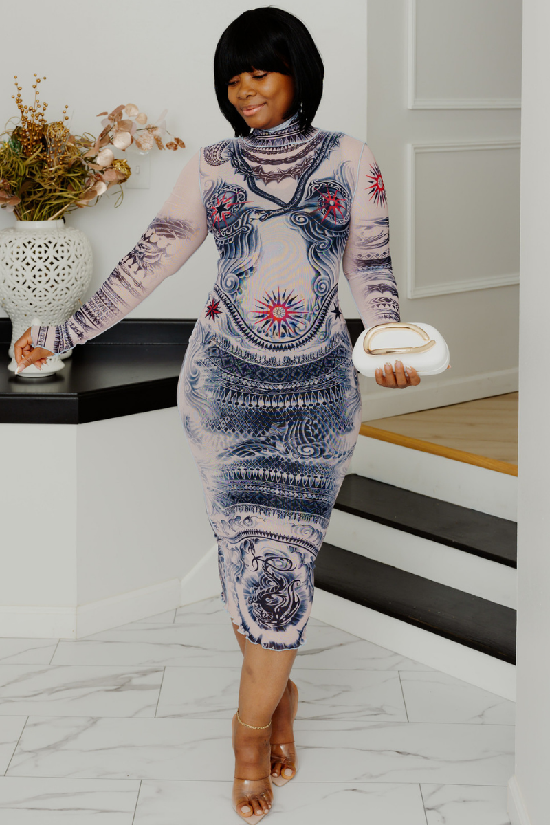 Temptress mesh dress