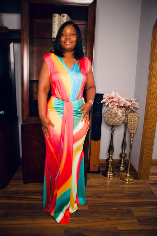 RAINBOW DREAMS MAXI DRESS